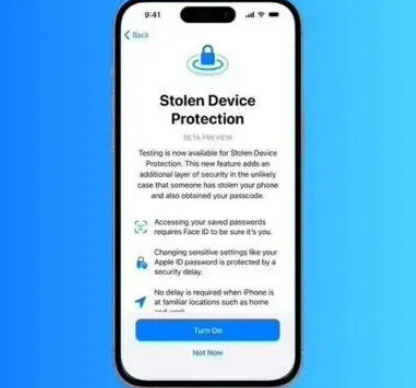 辰溪苹果授权维修店分享被盗设备保护功能开启方法