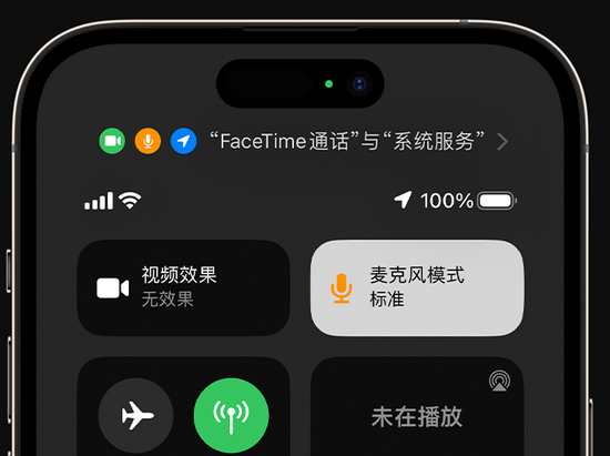 辰溪苹果授权维修网点分享iPhone在通话时让你的声音更清晰 