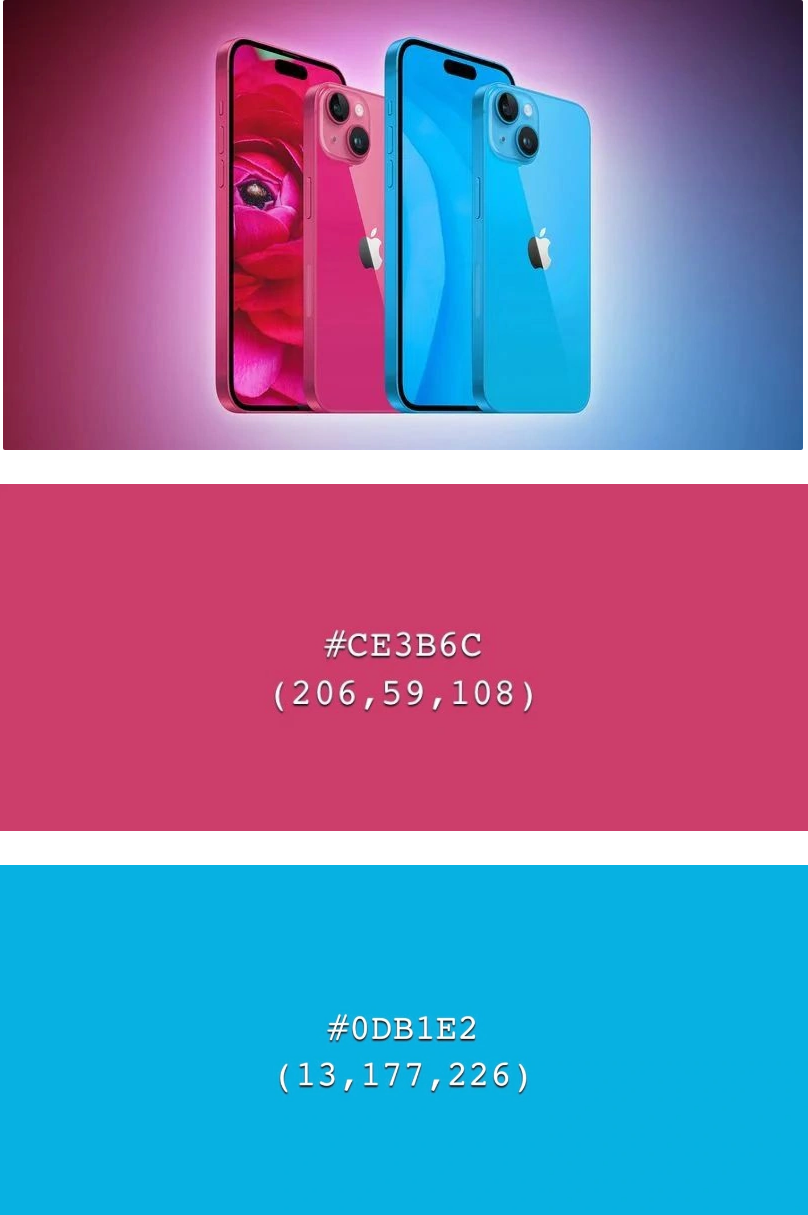 辰溪苹果维修网点分享iPhone 15 系列手机有哪些配色 