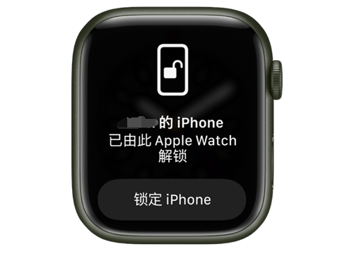 辰溪苹果手机维修分享用 AppleWatch 解锁配备面容 ID 的 iPhone方法 