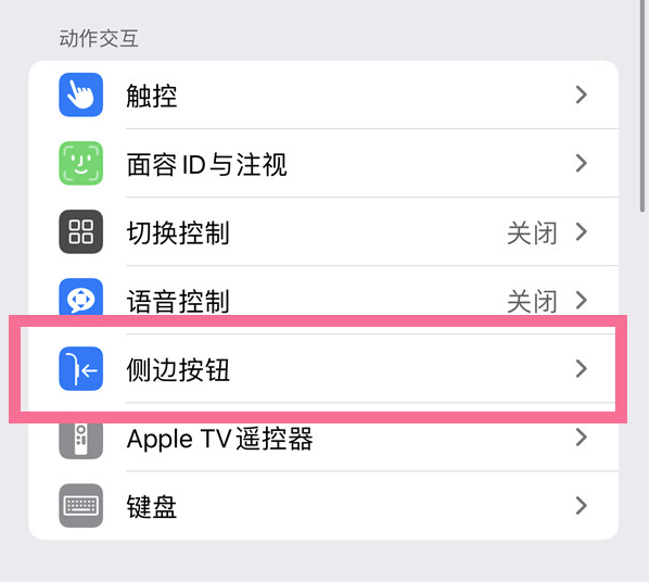 辰溪苹果14维修店分享iPhone14 Plus侧键双击下载功能关闭方法 