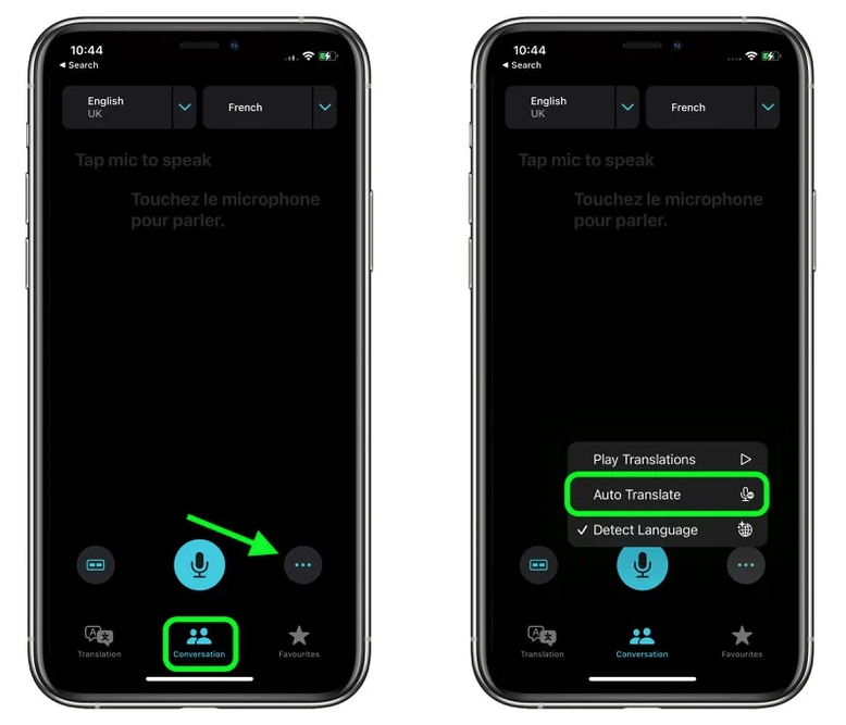 辰溪苹果手机维修分享iOS 15 “翻译” App 新改进 