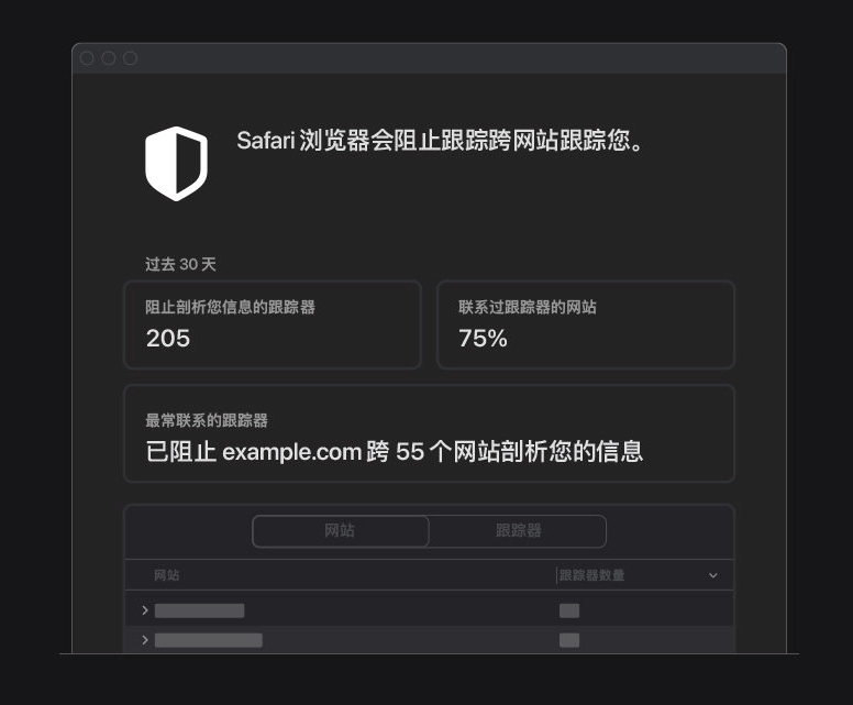 辰溪苹果手机维修分享如何在 Safari 浏览器中查看和打开隐私报告 