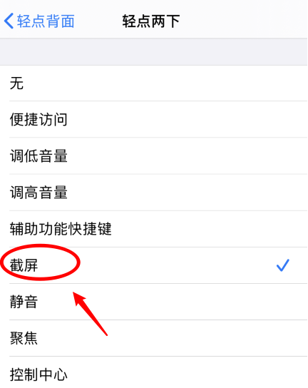 辰溪苹果手机维修分享iPhone12如何启用双击截屏 