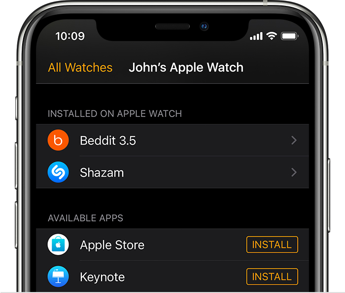 辰溪苹果手机维修分享如何在 Apple Watch 上下载应用 